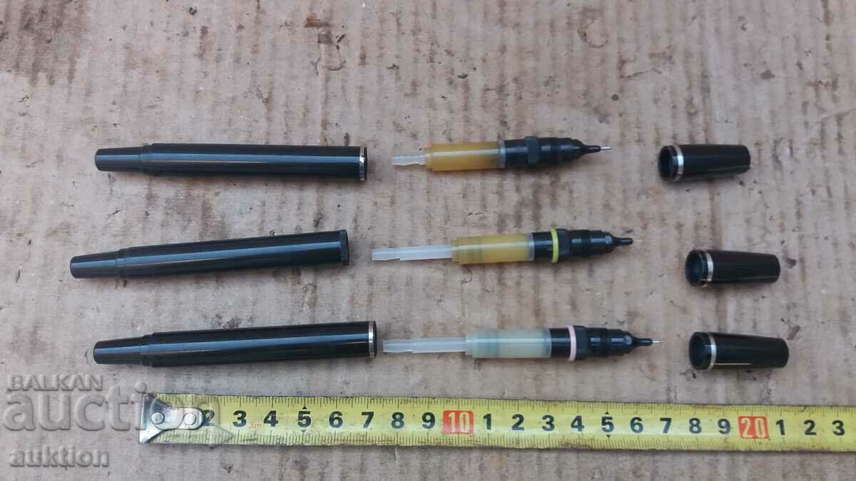 SET OF 3 SOC. SHOWER, BAKELITE WRITER - 5 SET OF 3 SOC. SHOWER, BAKELITE WRITER - 5