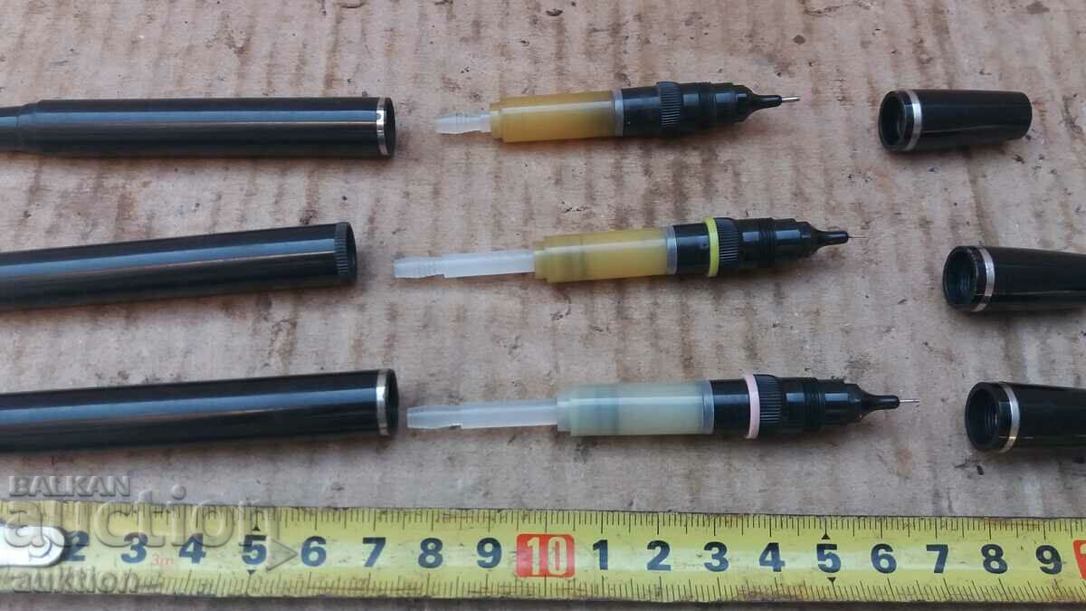 SET OF 3 SOC. SHOWER, BAKELITE WRITER - 7 SET OF 3 SOC. SHOWER, BAKELITE WRITER - 7