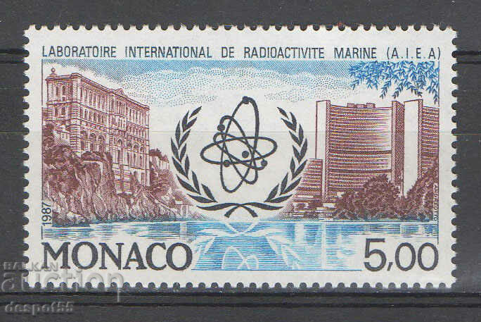 1987. Μονακό. Εργαστήριο θαλάσσιας ραδιενέργειας, Μονακό.