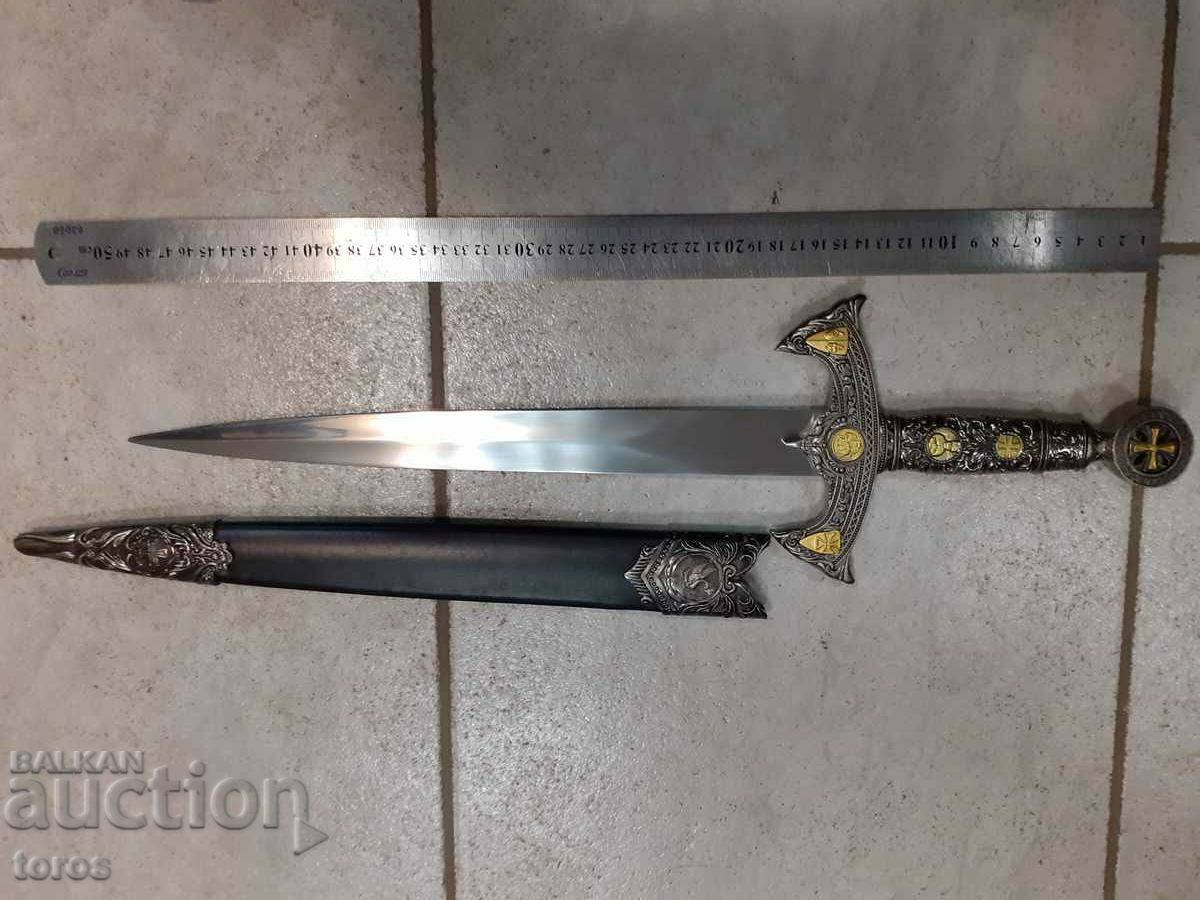 Красив тамплиерски меч,кортик,кама,сабя - 7 Красив тамплиерски меч,кортик,кама,сабя - 7