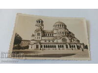 Пощенска картичка София Църквата Александъръ Невски