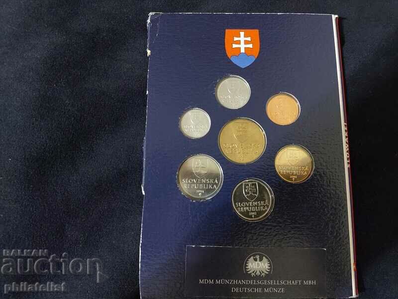 Auction Complete set - Slovakia in crowns Auction Complete set - Slovakia in crowns