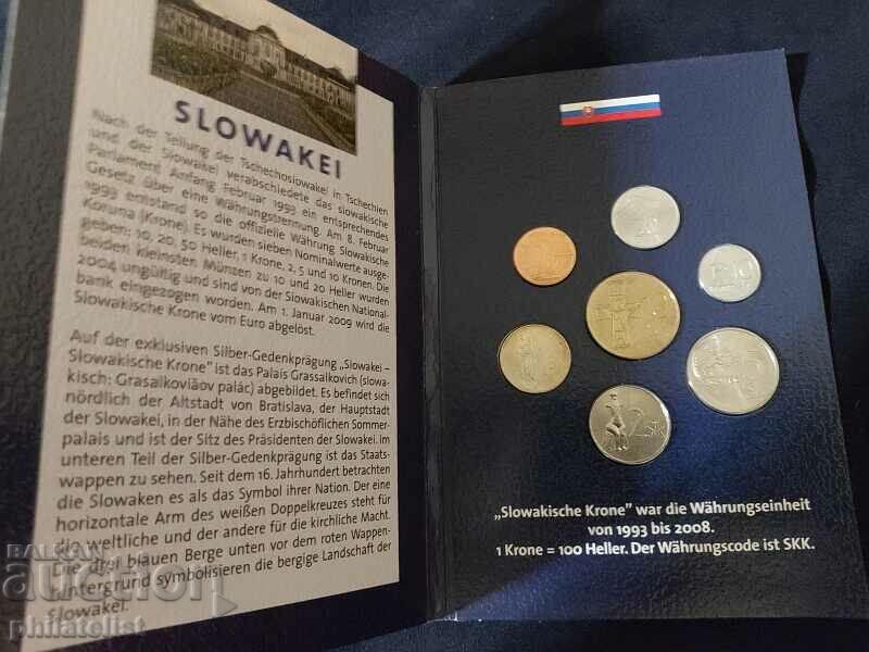 Complete set - Slovakia, 7 coins with price 22.00 BGN | € 11.25 Complete set - Slovakia, 7 coins with price 22.00 BGN | € 11.25