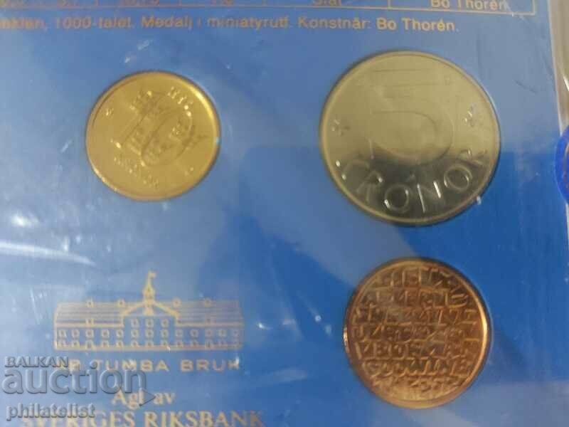 Auction  Sweden 1992 - Complete set, UNC