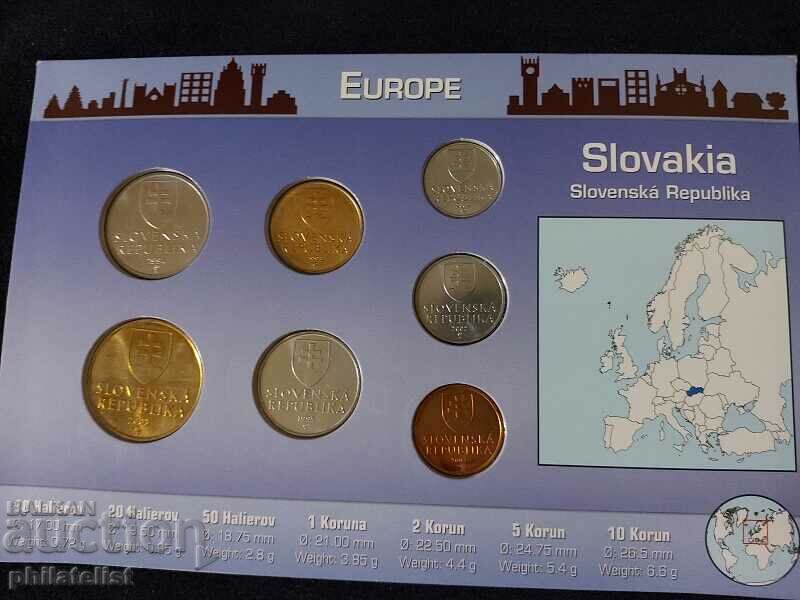 Slovakia - Complete series of 7 coins with price 22.00 BGN | € 11.25 Slovakia - Complete series of 7 coins with price 22.00 BGN | € 11.25