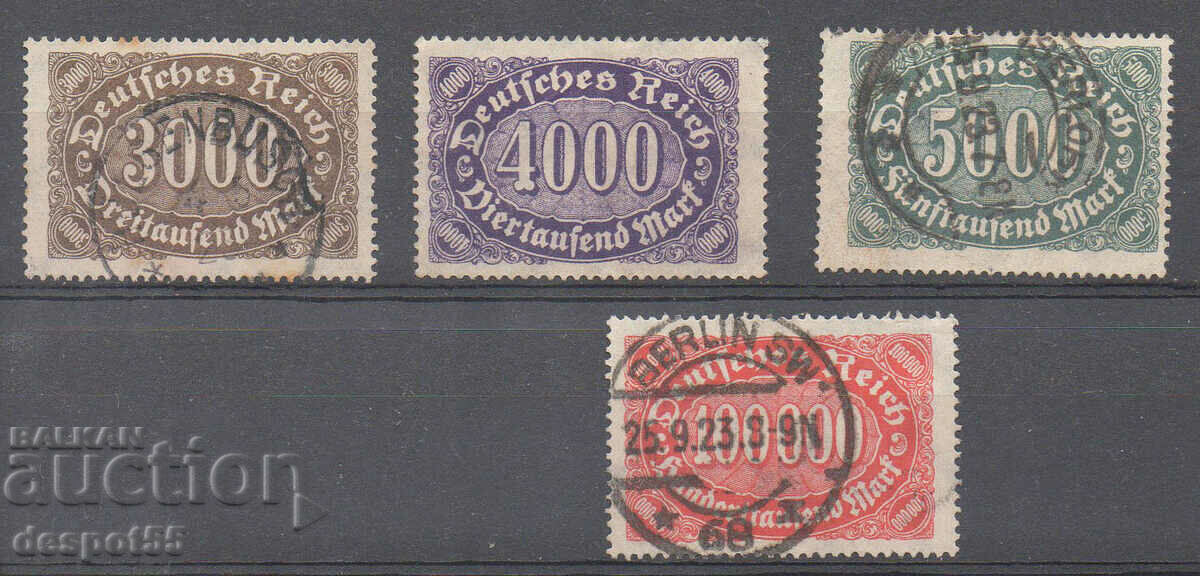 1922-23. Germany Reich. Different plots. with price 9.50 BGN | € 4.86 1922-23. Germany Reich. Different plots. with price 9.50 BGN | € 4.86