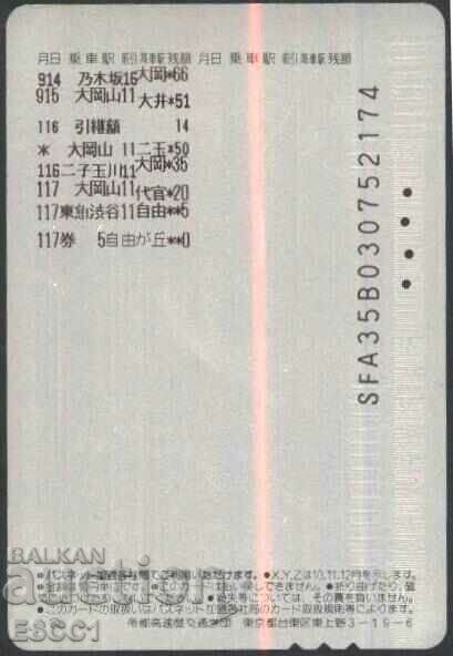 Kansai Tea Transport (Rail) Card from Japan TK36 with price 1.80 BGN | € 0.92 Kansai Tea Transport (Rail) Card from Japan TK36 with price 1.80 BGN | € 0.92