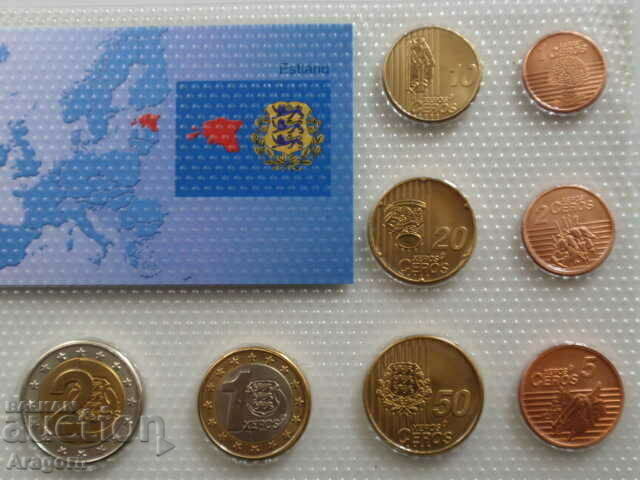 set de euro Estonia 2010 ESSAI PATTERN PROBE Estonia 2010 cu preț 44.99 BGN | € 23.00