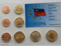 евро сет Лихтенщайн 2011 ESSAI PATTERN PROBE Liechtenstein