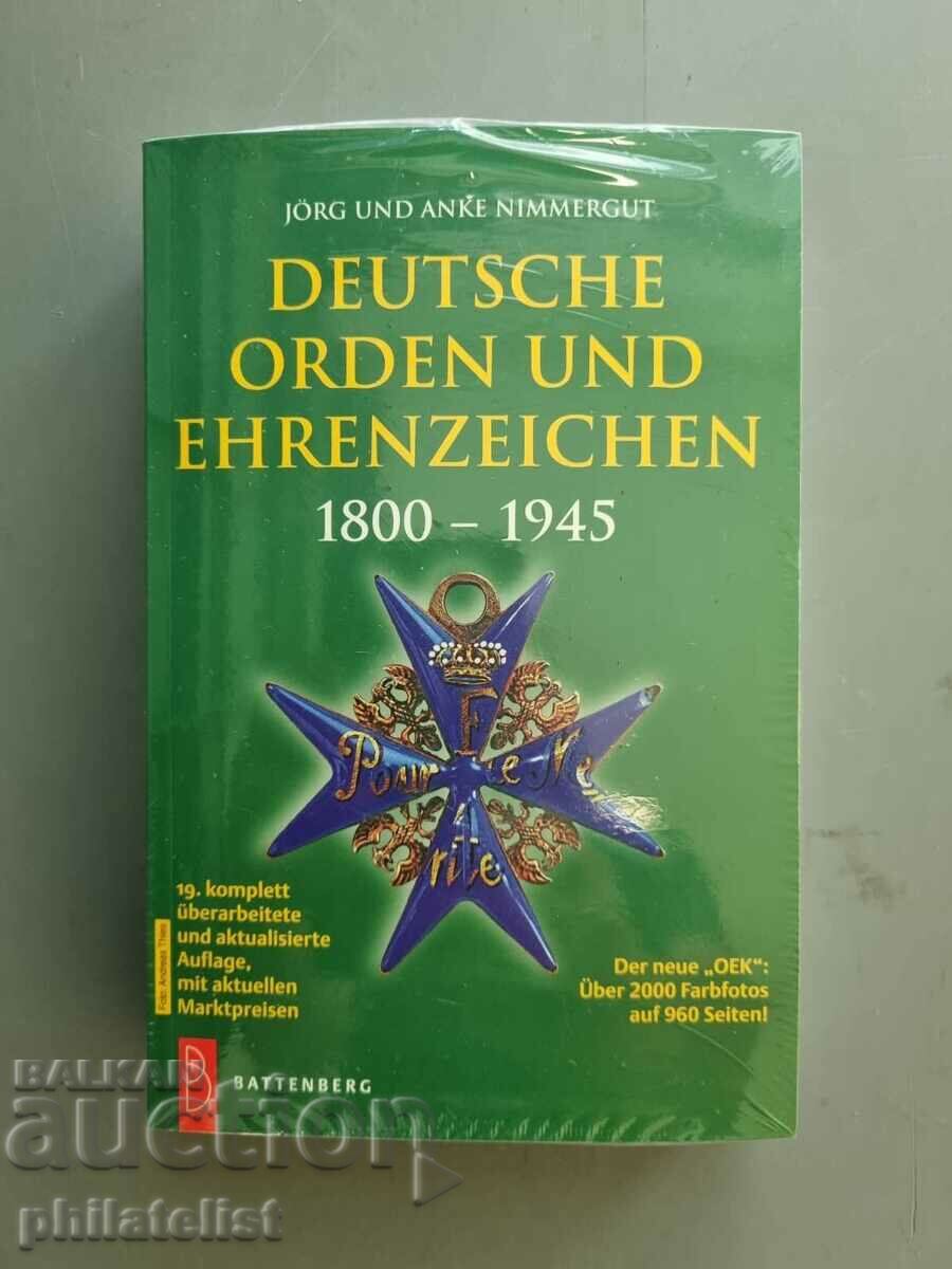 Catalogul comenzilor și insignelor germane