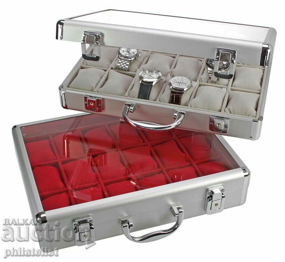 SAFE - Case for 18 watches - showcase with price 79.00 BGN | € 40.39 SAFE - Case for 18 watches - showcase with price 79.00 BGN | € 40.39