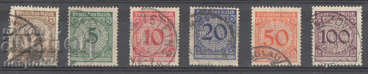 1923. Germany Reich. Denomination in rentenmark (sure mark).