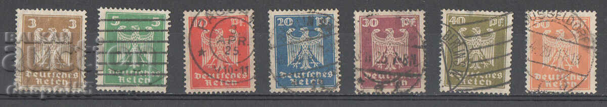 1924. Germany Reich. New national eagle.