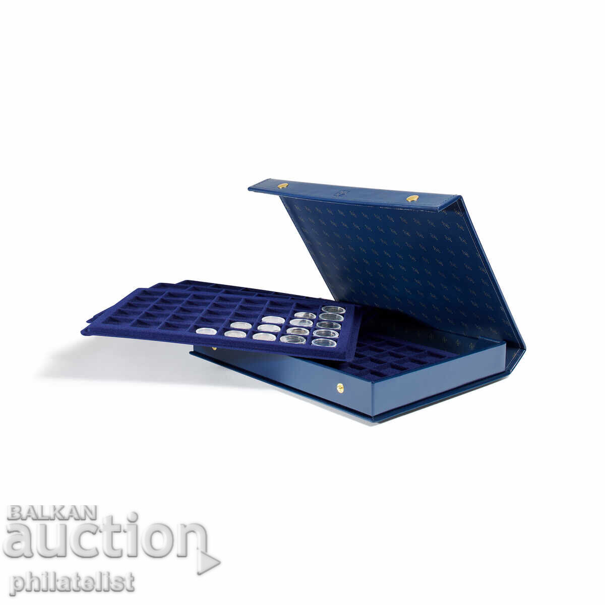 Licitație Cutie de monede cu 4 panouri Leuchtturm Licitație Cutie de monede cu 4 panouri Leuchtturm