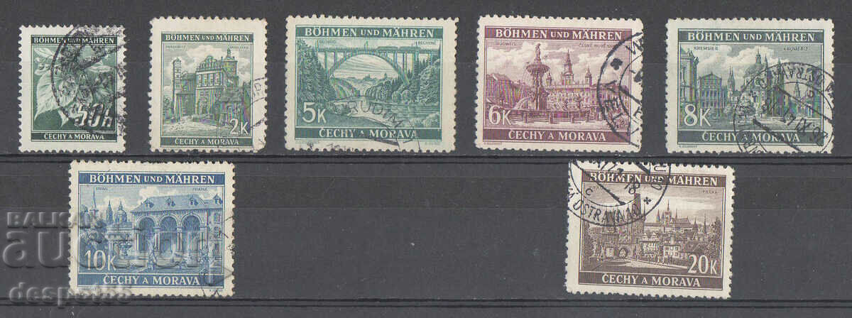 1940. German Reich - Bohemia and Moravia. Local motifs.