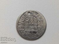 Monedă rară de argint Reala Spania Argint din bijuterii 1718.