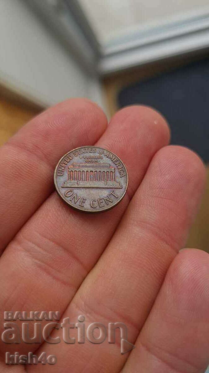 Auction 1 Cent USA 1972 S Auction 1 Cent USA 1972 S