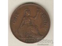 +Great Britain 1 penny 1945