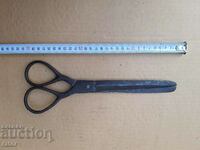 A very large, very old forged Renaissance scissor
