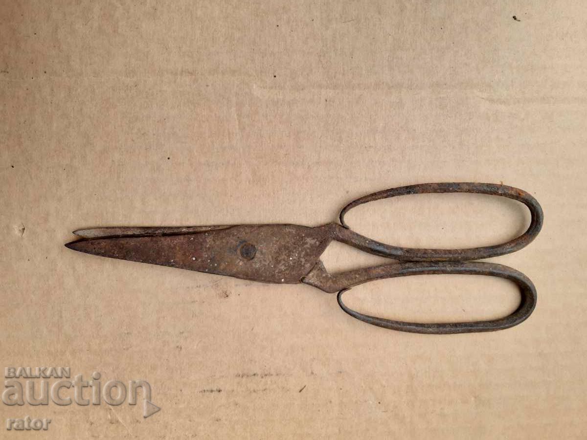 Delivery of Big old forged scissors Delivery of Big old forged scissors