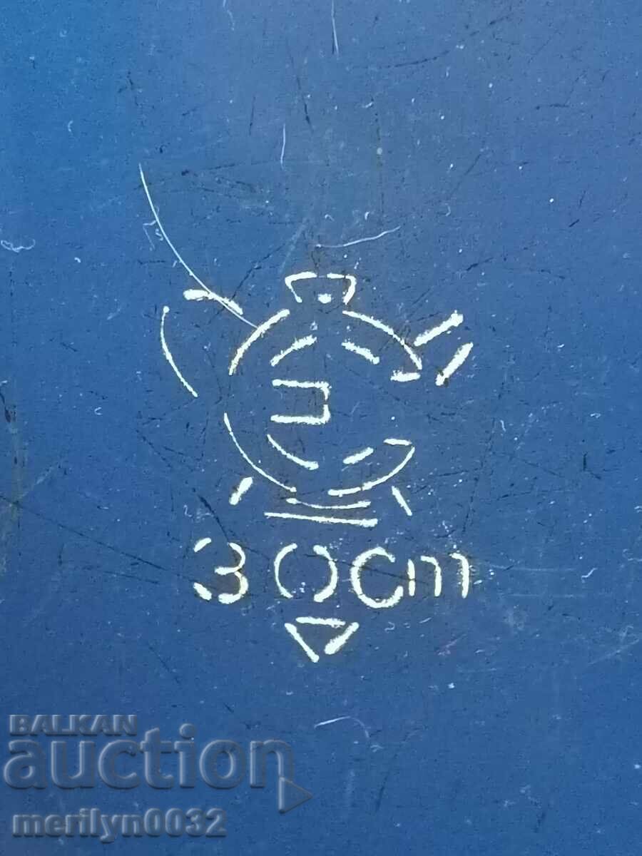 An enameled container, that's a platter with enamel - 6 An enameled container, that's a platter with enamel - 6