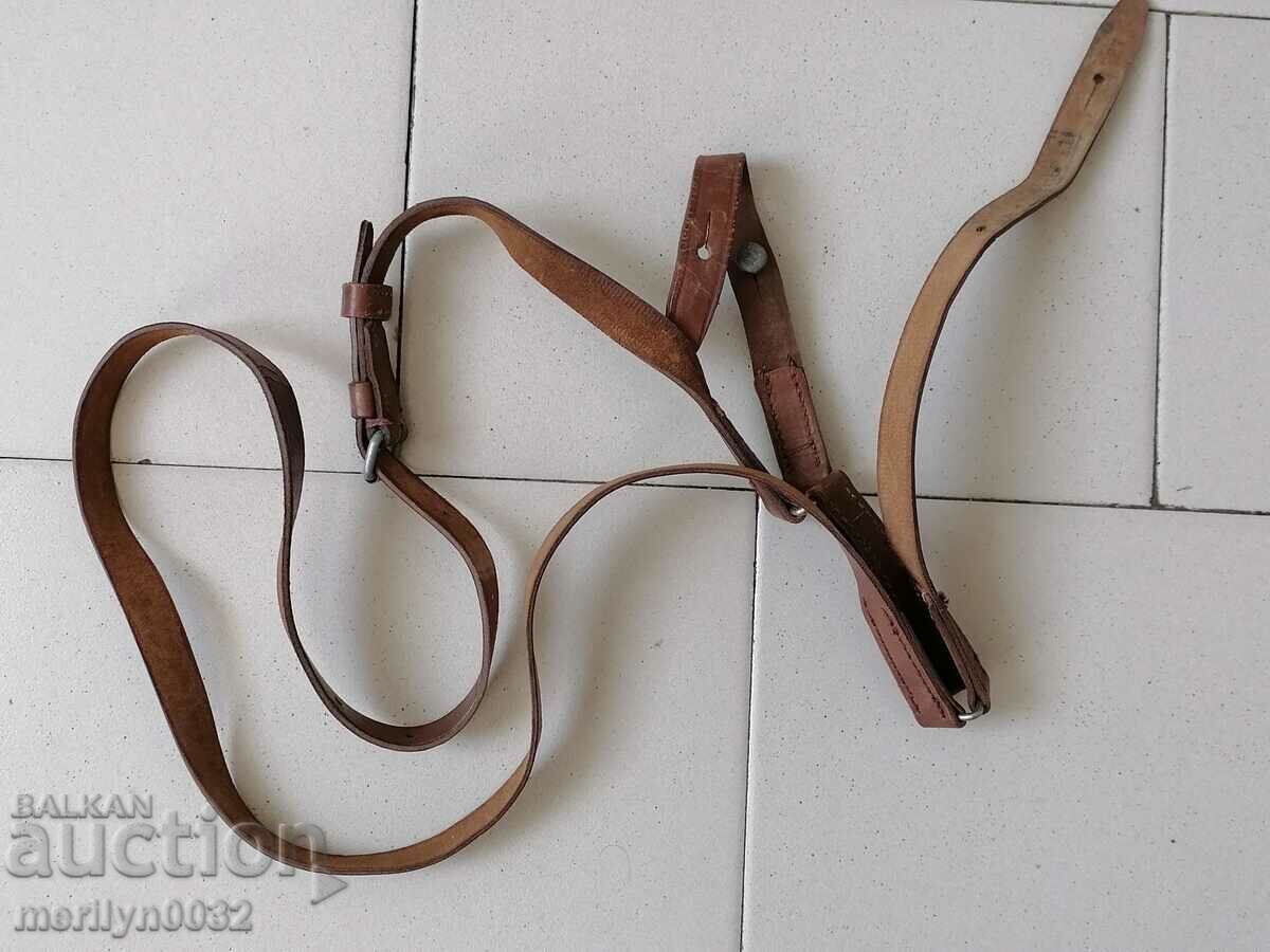 Ремъчка за руска сабя протупей кожен носач за шашка WW2 СССР - 7 Ремъчка за руска сабя протупей кожен носач за шашка WW2 СССР - 7