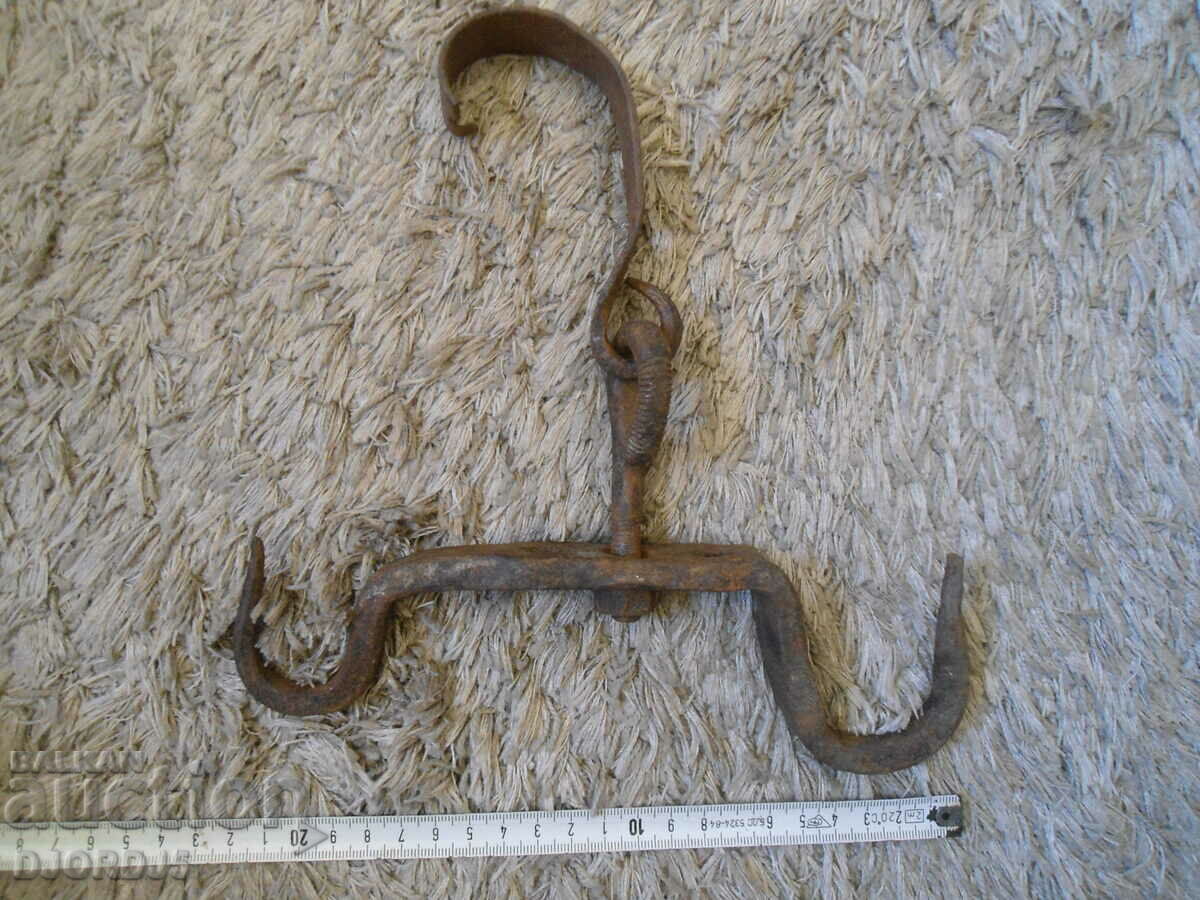 Delivery of An old forged hook, a crown