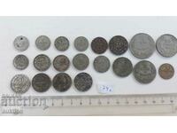 COLLECTION OF ROYAL COINS 20 DIFFERENT FROM THE PERIOD 1888-1940