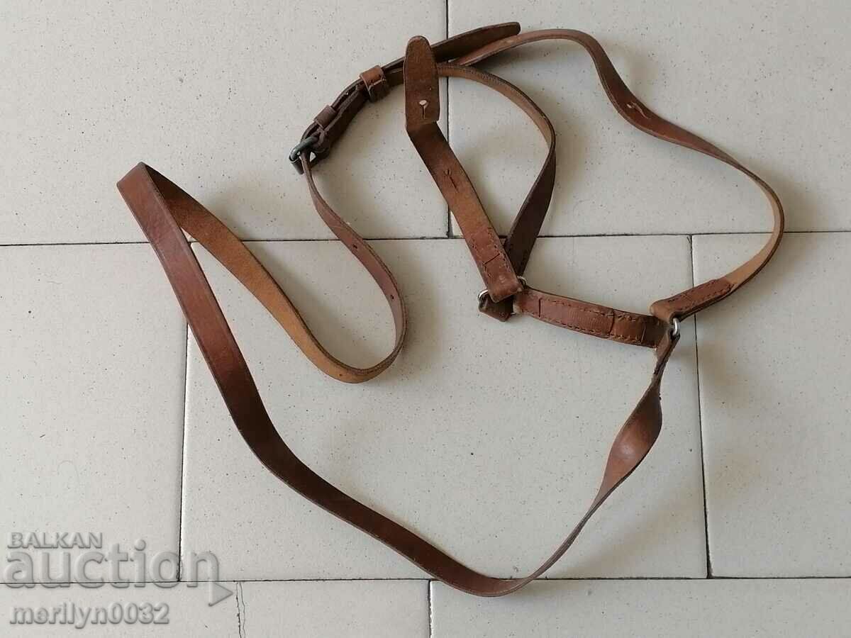 Auction Russian saber strap protupei leather checker carrier WW2 USSR Auction Russian saber strap protupei leather checker carrier WW2 USSR