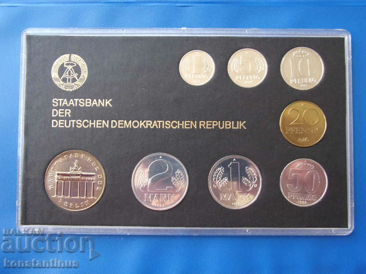 GDR Set 1986 UNC Rare