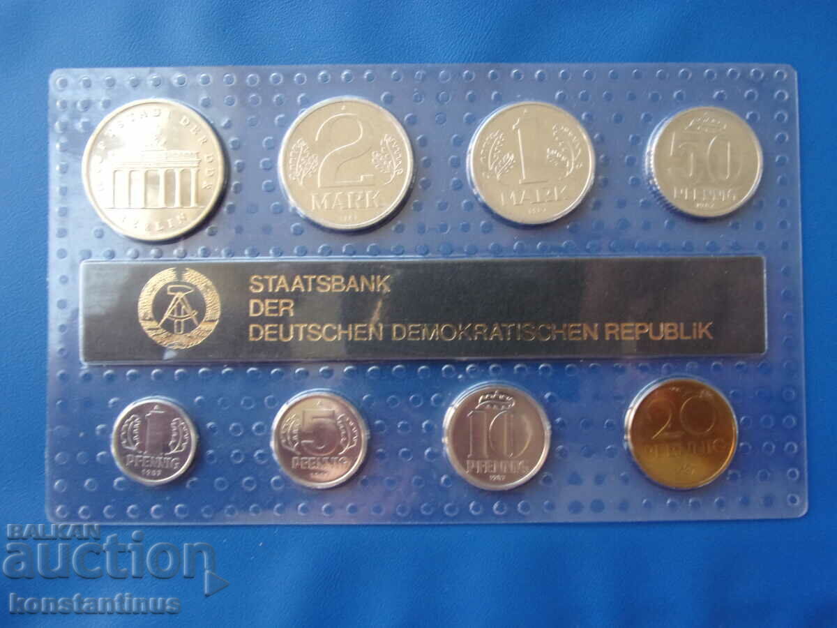 GDR Set 1987 UNC Rare