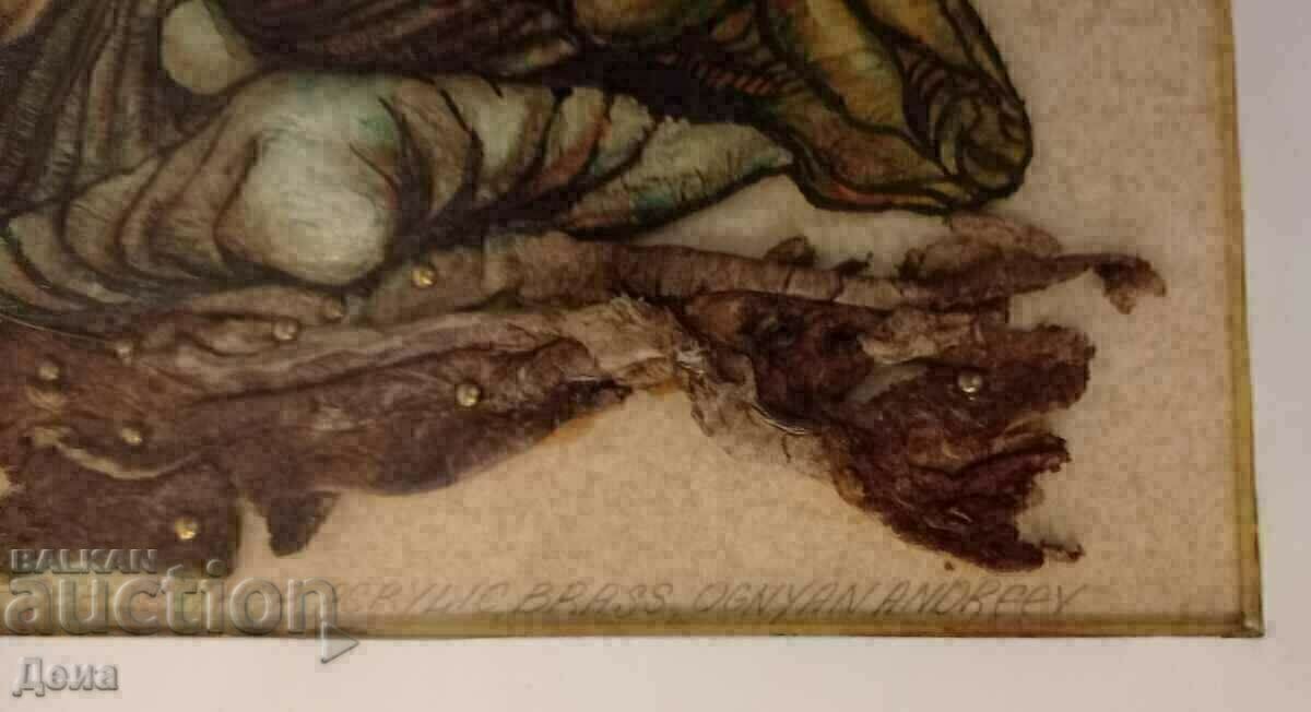 Delivery of Ognyan Andreev painting Delivery of Ognyan Andreev painting