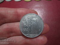 1957 year 100 lira Italy
