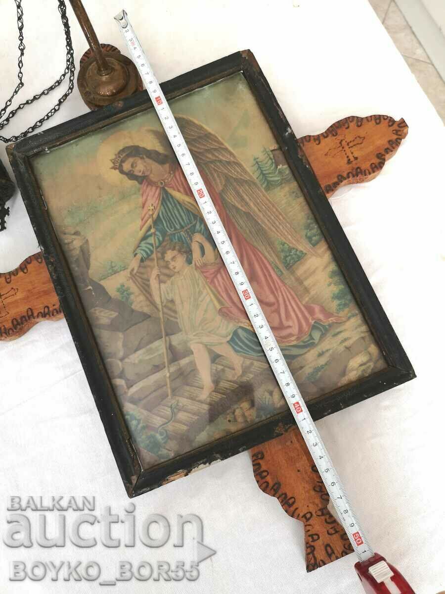 Ancient Royal Iconostasis Christ and Archangel Michael with price 79.00 BGN | € 40.39 Ancient Royal Iconostasis Christ and Archangel Michael with price 79.00 BGN | € 40.39