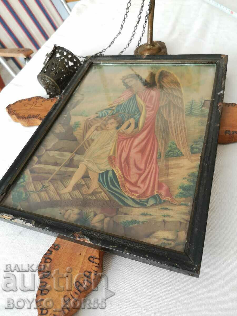 Delivery of Ancient Royal Iconostasis Christ and Archangel Michael Delivery of Ancient Royal Iconostasis Christ and Archangel Michael