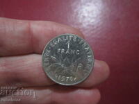 1978 1 φράγκο Γαλλία