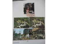 Lot of 5 pcs. cards from the Dryanava monastery