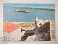 Картичка "Видин - Част от крепостта *Баба Вида* с Дунава"
