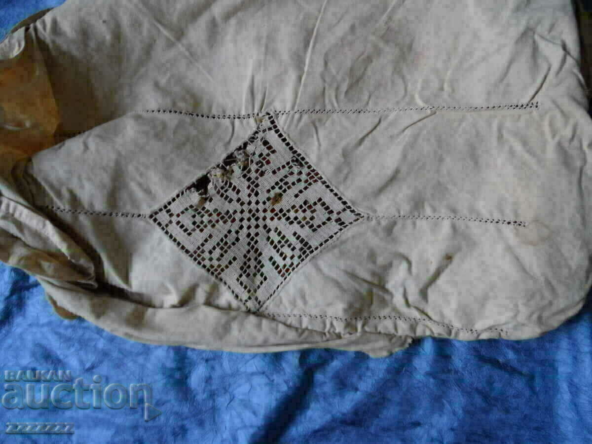 old embroidered pillowcase - 5 old embroidered pillowcase - 5