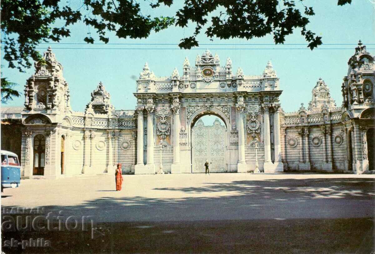 Old postcard - Istanbul, Dolmabahçe Palace