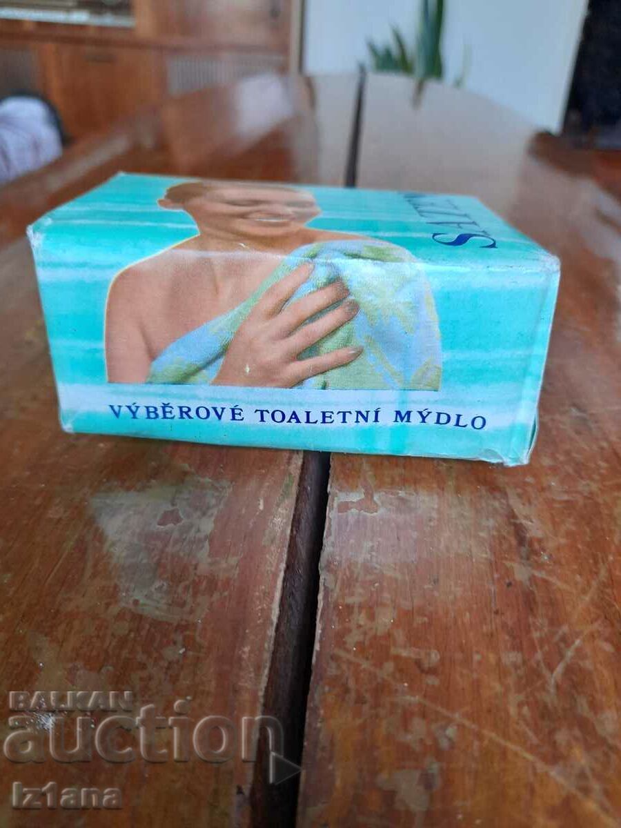 Auction Old soap Saten Auction Old soap Saten