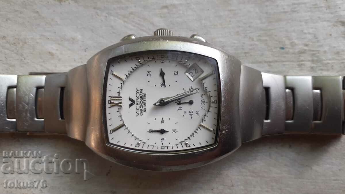 Original Viceroy Chronograph Men's Watch - Working with price 240.00 BGN | € 122.71 Original Viceroy Chronograph Men's Watch - Working with price 240.00 BGN | € 122.71