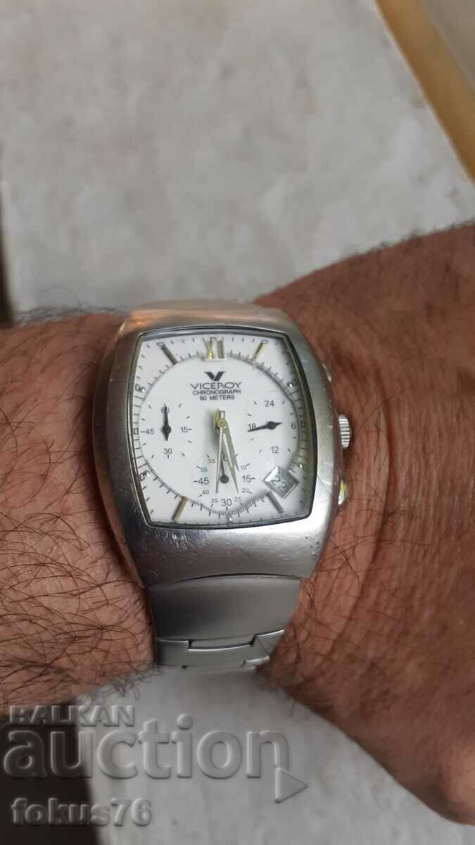 Original Viceroy Chronograph Men's Watch - Working - 5 Original Viceroy Chronograph Men's Watch - Working - 5