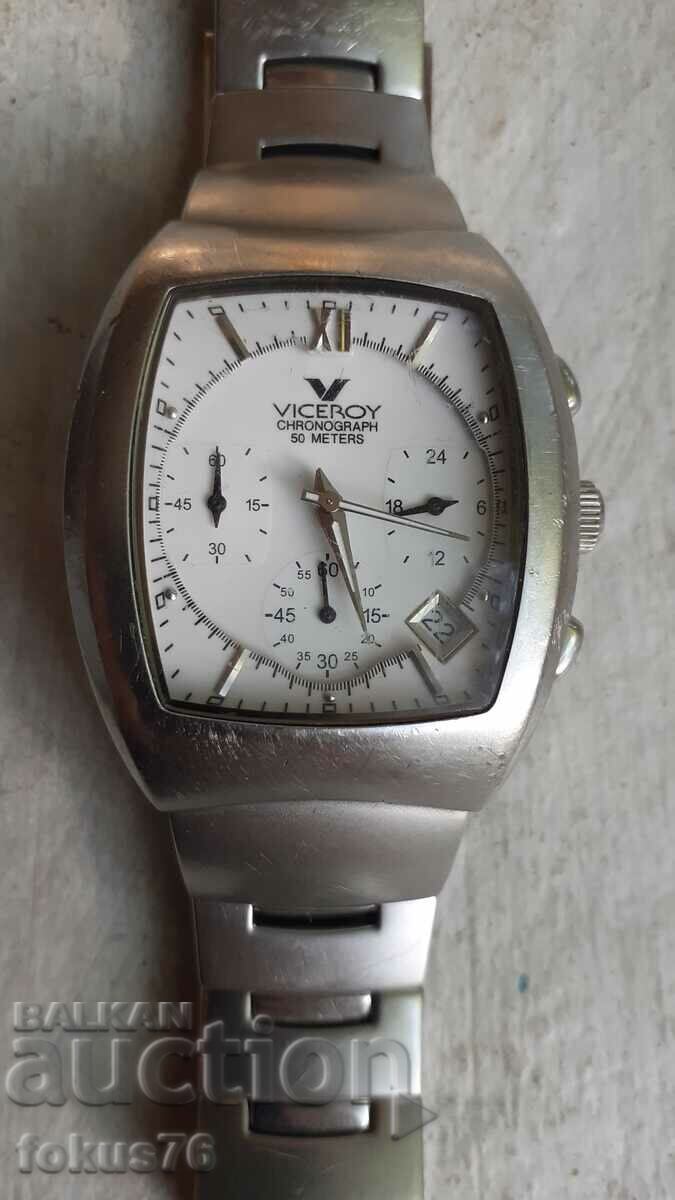 Оригинален мъжки часовник хронограф Viceroy - работи