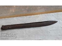 Cleaver bayonet blade - restoration project