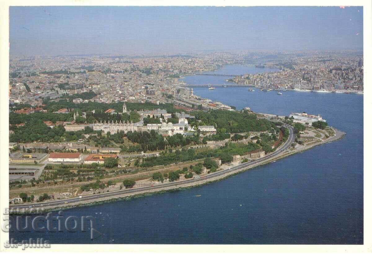 Old postcard - Istanbul, General view