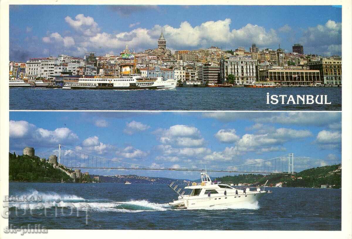 Carte poștală veche - Istanbul, vedere generală