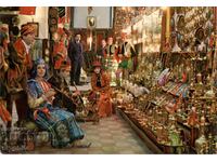 Old postcard - Istanbul, Grand Bazaar
