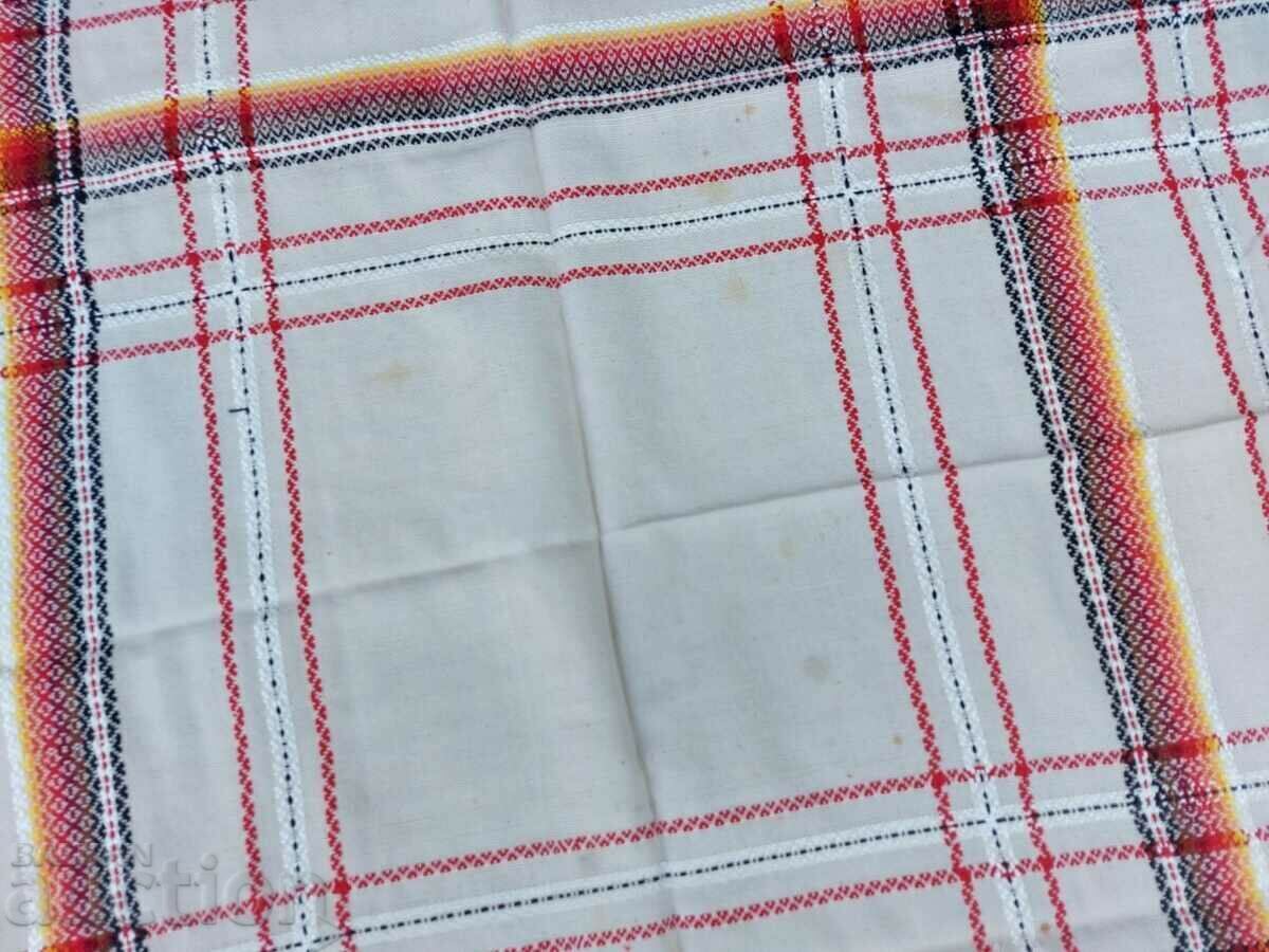 AN OLD ETHNIC CHECKED HOUSEHOLD ROOF HAS SPOTS with price 10.00 BGN | € 5.11 AN OLD ETHNIC CHECKED HOUSEHOLD ROOF HAS SPOTS with price 10.00 BGN | € 5.11