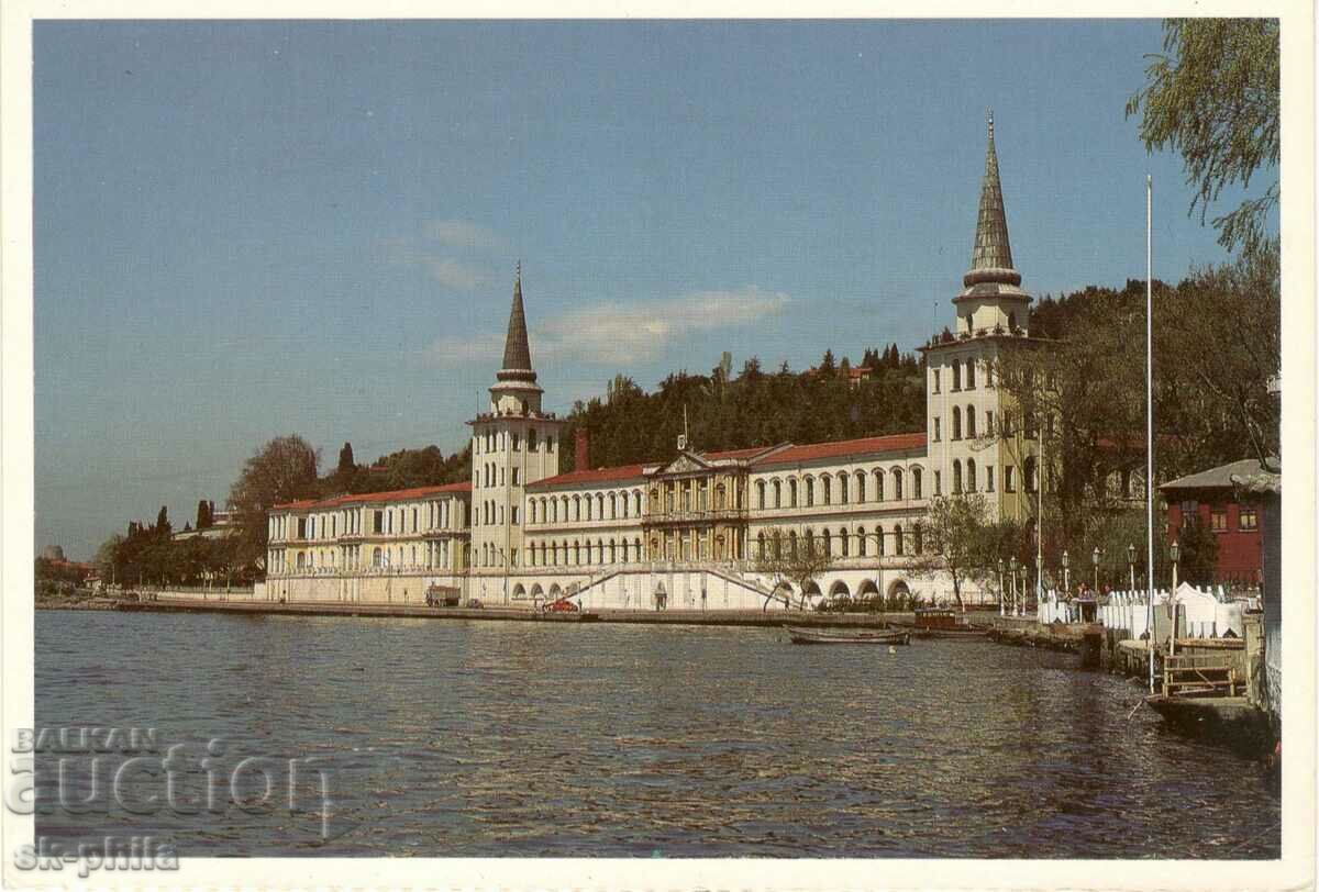 Old card - Istanbul, Military Lyceum